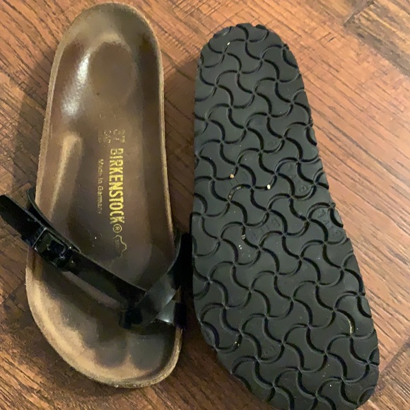 Authentic Birkenstock rare to find GUC size 37 black - Picture 8 of 13